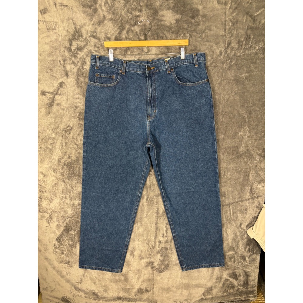 Kirkland Signature Authentic Jeans Wear Mens 40x30 Medium Wash Denim Blue Pants